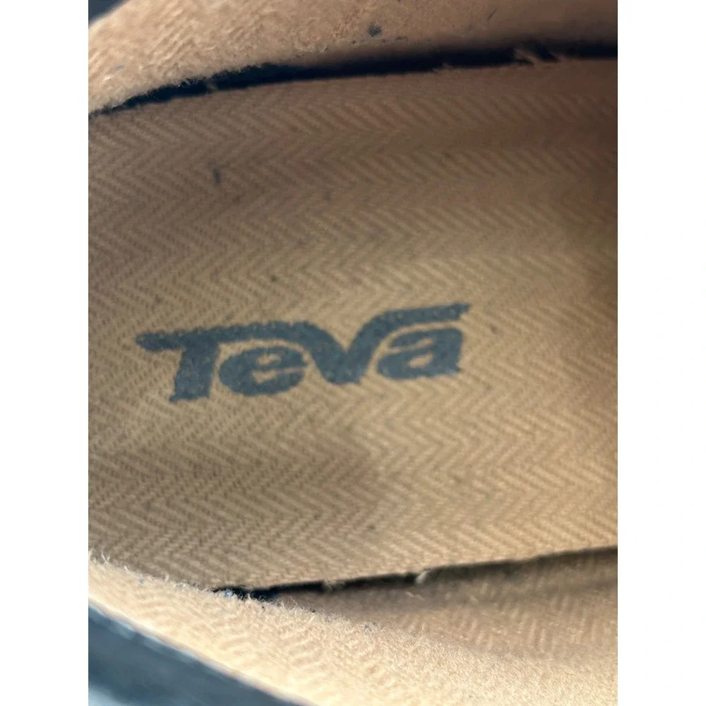 Teva Durban‎ Mens Dark Brown Leather Chukka Boots Size 11 1008302